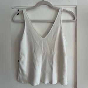 Abercrombie rib knit sweater tank